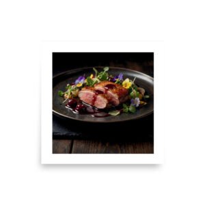 Duck Salad Poster